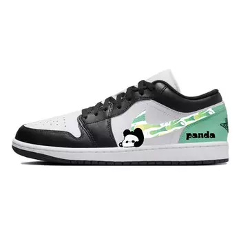 Баскетбольные кроссовки Air 1 Vintage Men Low-top Green Jordan