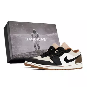 Баскетбольные кроссовки Air 1 Vintage Men Low-Top Brown Jordan