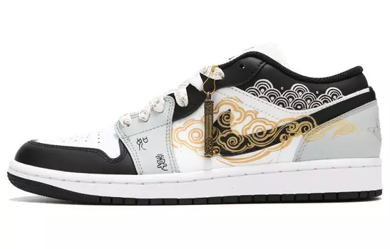 Баскетбольные кроссовки Air 1 Vintage Men Low-Top Grey/Gold Jordan