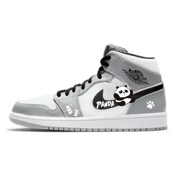 Баскетбольные кроссовки Air 1 Vintage Men Mid-Top Grey Jordan