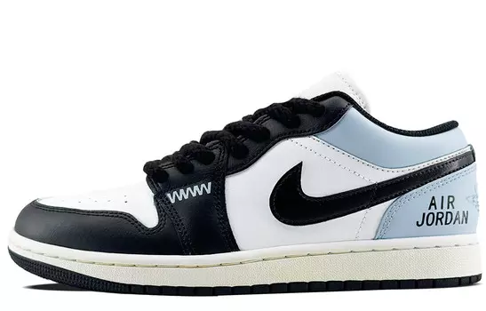Баскетбольные кроссовки Air 1 Vintage Men Low-Top Black/Blue Jordan