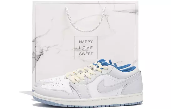 Баскетбольные кроссовки Air 1 Vintage Men Low-Top Grey/White Jordan