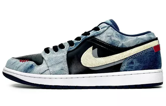 Баскетбольные кроссовки Air 1 Vintage Men Low-Touch Blue/Black Jordan