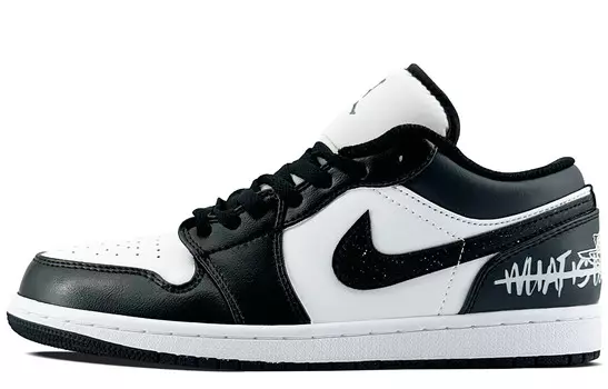Баскетбольные кроссовки Air 1 Vintage Men Low-Top Black/White Jordan