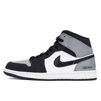 Баскетбольные кроссовки Air 1 Vintage Men Mid-Top Jordan, серый/синий