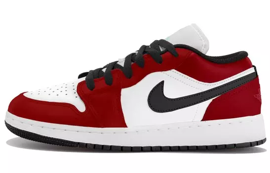 Баскетбольные кроссовки Air 1 Vintage Men Low-Top White/Black/Red Jordan