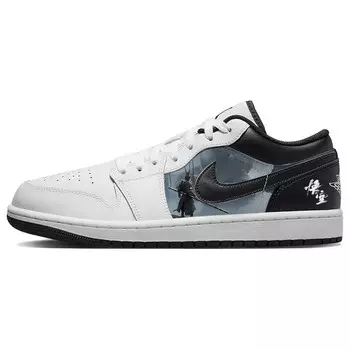 Баскетбольные кроссовки Air 1 Vintage Men Low-Top White/Black Jordan