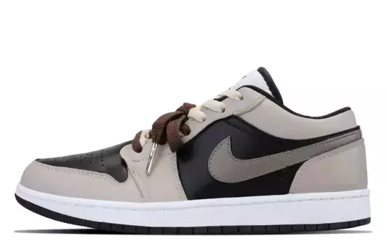 Баскетбольные кроссовки Air 1 Vintage Men Low-Touch Black Brown Jordan