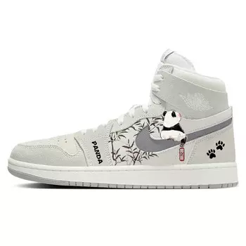 Баскетбольные кроссовки Air 1 Vintage Men High-Top Grey/White Jordan