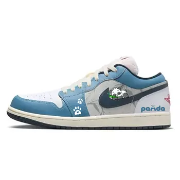 Баскетбольные кроссовки Air 1 Vintage Men Low-Top White/Blue Jordan