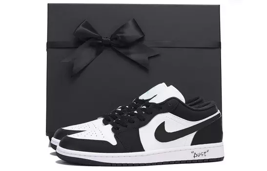 Баскетбольные кроссовки Air 1 Vintage Men Low-Touch Black Grey Jordan