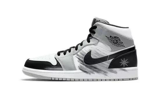 Баскетбольные кроссовки Air 1 Vintage Men Mid-Top Grey Jordan