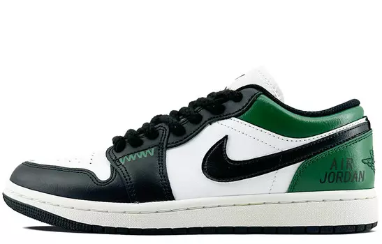 Баскетбольные кроссовки Air 1 Vintage Men Low-Top Black/Green Jordan
