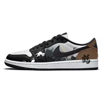 Баскетбольные кроссовки Air 1 Vintage Men Low-Top White/Black Jordan