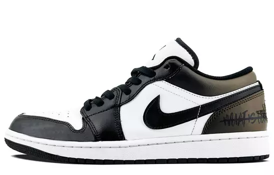 Баскетбольные кроссовки Air 1 Vintage Men Low-Top Black/Brown/White Jordan