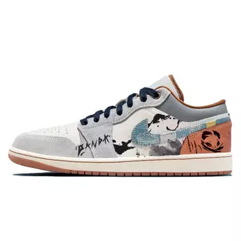 Баскетбольные кроссовки Air 1 Vintage Men Low-Touch Blue/White Jordan