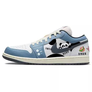 Баскетбольные кроссовки Air 1 Vintage Men Low-Top White/Blue Jordan