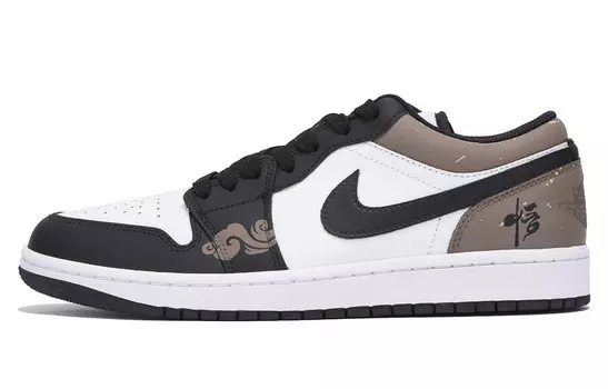 Баскетбольные кроссовки Air 1 Vintage Men Low-Touch Black Brown Jordan