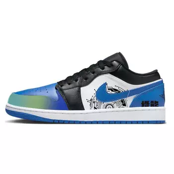 Баскетбольные кроссовки Air 1 Vintage Men Low-Touch Blue/White Jordan