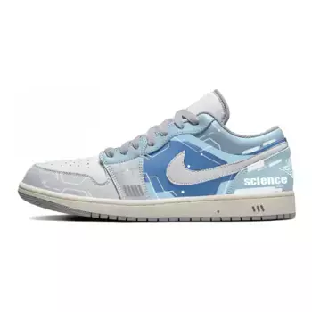 Баскетбольные кроссовки Air 1 Vintage Men Low-Top Grey/White Jordan