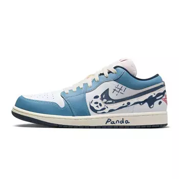 Баскетбольные кроссовки Air 1 Vintage Men Low-Touch Blue/White Jordan
