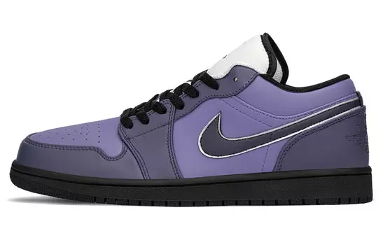 Баскетбольные кроссовки Air 1 Vintage Men Low-Top Black/Purple Jordan
