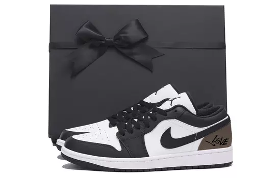 Баскетбольные кроссовки Air 1 Vintage Men Low-Touch Black Brown Jordan