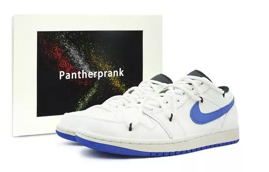 Баскетбольные кроссовки Air 1 Vintage Men Low-Top White/Blue Jordan
