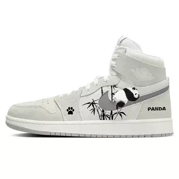 Баскетбольные кроссовки Air 1 Vintage Men High-Top White/Grey Jordan