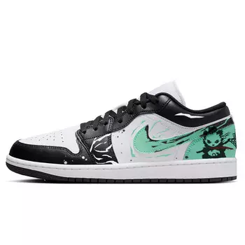 Баскетбольные кроссовки Air 1 Vintage Men Low-Top White/Green Jordan