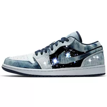 Баскетбольные кроссовки Air 1 Vintage Men Low-Touch Blue/White Jordan
