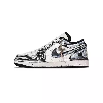 Баскетбольные кроссовки Air 1 Vintage Men Low-Top Black/White Jordan