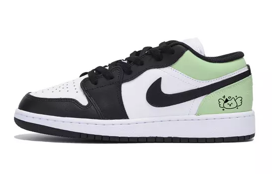 Баскетбольные кроссовки Air 1 Vintage Men Low-Top Black/Green Jordan