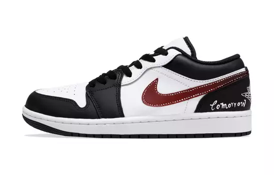 Баскетбольные кроссовки Air 1 Vintage Men Low-Top Black Jordan