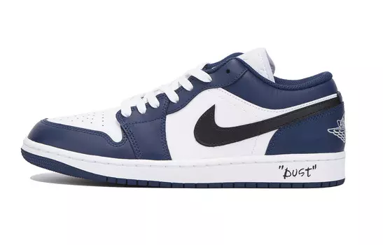 Баскетбольные кроссовки Air 1 Vintage Men Low-Top White/Blue Jordan