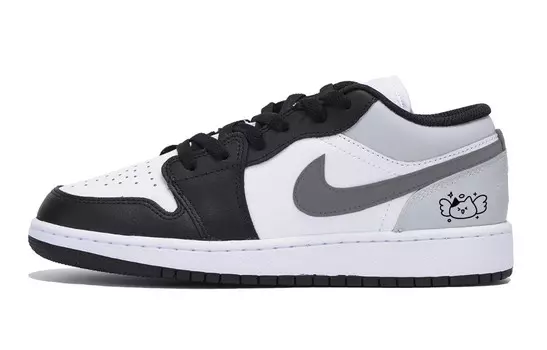 Баскетбольные кроссовки Air 1 Vintage Men Low-Top Black/Temno Gray Jordan