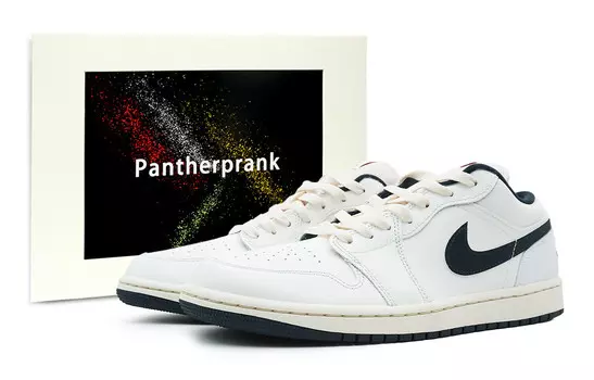 Баскетбольные кроссовки Air 1 Vintage Men Low-Top White/Jasper/Red Jordan