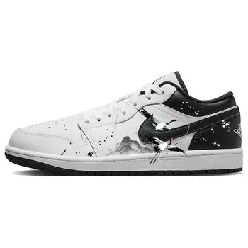 Баскетбольные кроссовки Air 1 Vintage Men Low-Top Black/White Jordan