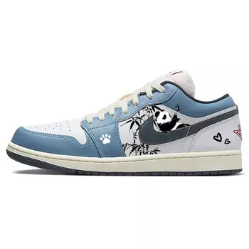 Баскетбольные кроссовки Air 1 Vintage Men Low-Top White/Blue Jordan