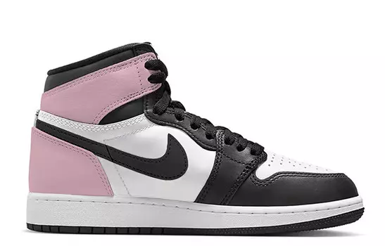 Баскетбольные кроссовки Air 1 Vintage Men High-top Black/розовый/белый Jordan
