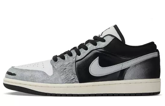 Баскетбольные кроссовки Air 1 Vintage Men Low-Top Black/Grey Jordan