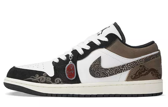 Баскетбольные кроссовки Air 1 Vintage Men Low-top Brown/коричневый Jordan