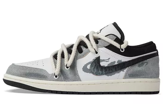 Баскетбольные кроссовки Air 1 Vintage Men Low-Top Grey Jordan