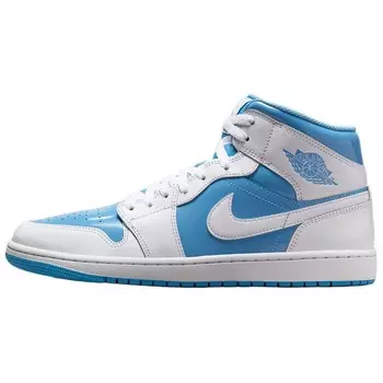 Баскетбольные кроссовки Air 1 Vintage Unisex Mid-Top White/Blue Jordan