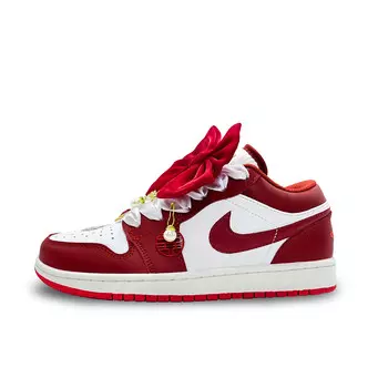 Баскетбольные кроссовки Air 1 Vintage Unisex Low-Top White Jordan
