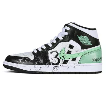 Баскетбольные кроссовки Air 1 Vintage Unisex Mid-Top Green Jordan