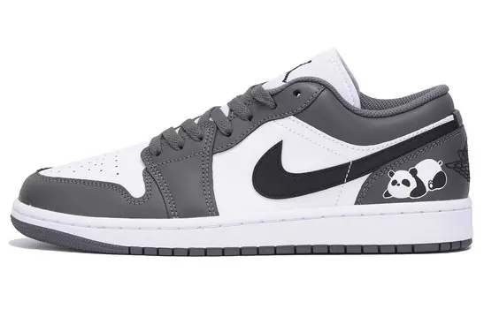 Баскетбольные кроссовки Air 1 Vintage Unisex Low-Top Black Grey Jordan
