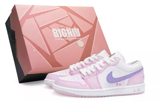 Баскетбольные кроссовки Air 1 Vintage Unisex Low-Touch Purple Jordan