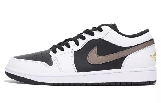 Баскетбольные кроссовки Air 1 Vintage Unisex Low-Top White/Brown Jordan