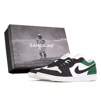 Баскетбольные кроссовки Air 1 Vintage Unisex Low-top Green Jordan